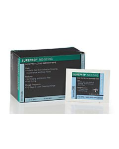 Medline Sureprep No-Sting Skin Protectant, Box Of 50 Packets