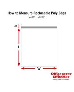 Office Depot Brand Reclosable Static Shielding Bags, 5 x 5in, Transparent, Case Of 100
