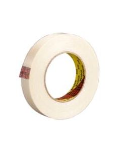 3M 898 Strapping Tape, 1/4in x 60 Yd., Clear, Case Of 12