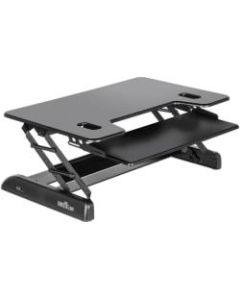 VariDesk Tall 40 Standing Desk Converter, 4-3/4inH x 40inW x 28inD, Black