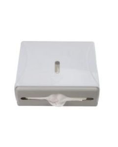 Mind Reader Multi-Fold Surface-Mounted Paper Towel Dispenser, White