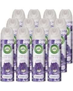 Air Wick 4-In-1 Air Freshener Spray Can, Lavender & Chamomile, 8 Oz, Case Of 12