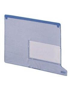 Smead Straight Cut 1in Expansion End Tab Folders, Gray/Green, Box Of 25