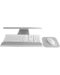 Rain Design mRest Wrist Rest & Mouse Pad-Silver - Silver