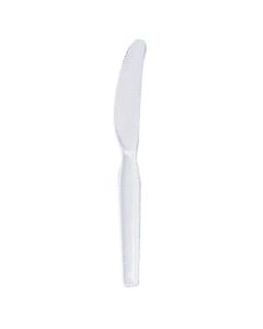 Dixie Heavyweight Utensils, Knives, White, Box Of 100 Knives