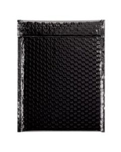 Partners Brand Black Glamour Bubble Mailers 9in x 11 1/2in, Pack of 100