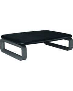 Kensington SmartFit Monitor Stand Plus - Black - Up to 24in Screen Support - 80 lb Load Capacity - 12.7in Height x 16.2in Width x 2.2in Depth - Desktop - Black - TAA Compliant