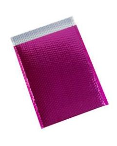 Partners Brand Pink Glamour Bubble Mailers 13in x 17 1/2in, Pack of 100
