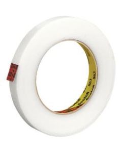 3M 863 Strapping Tape, 1/2in x 60 Yd., Clear, Case Of 12