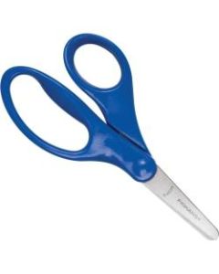 Fiskars 5in Blunt-tip Kids Scissors - 5in Overall LengthSafety Edge Blade - Blunted Tip - Blue - 1 / Each