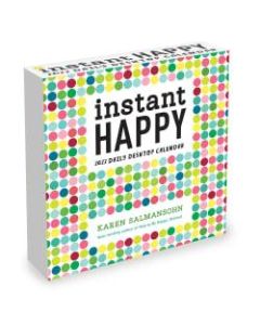TF Publishing Inspirational Daily Desktop Calendar, 5-1/4in x 5-1/4in, Instant Happy, January To December 2022