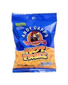 Andy Capps Snack Fries, Hot, 0.85 Oz Bag, Box Of 72