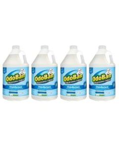 OdoBan Odor Eliminator Disinfectant Concentrate, Fresh Linen Scent, 128 Oz, Case Of 4 Bottles