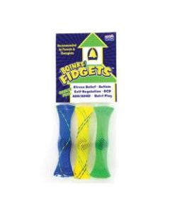 Endless Possibilities Boinks Fidgets, 3 1/4in, Assorted Colors, Pack Of 3