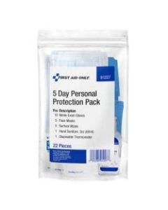 First Aid Only 5-Day Personal Protection Pack