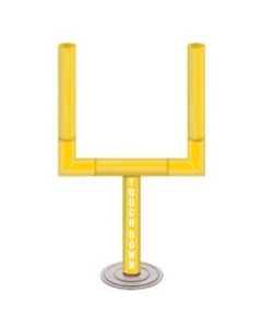 Amscan Plastic Football Goal Centerpieces, 14in, Yellow, Pack Of 4 Centerpieces