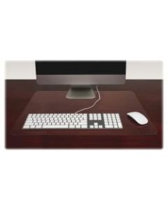 Lorell Desk Pad, 24in x 19in, Rectangle, Clear