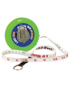 Learning Resources Wind-Up Tape Measure, 33ft/10 m, Pack Of 2