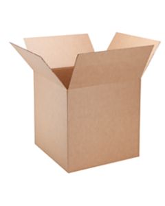 Office Depot Brand Corrugated Boxes, 20in x 20in x 20in, 40% Recycled, Kraft, Pack Of 5