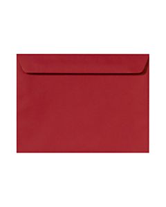 LUX Booklet 9in x 12in Envelopes, Gummed Seal, Ruby Red, Pack Of 500