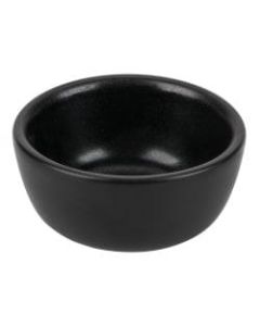 Foundry Jung Bowls, 9.25 Oz, 4 1/4in, Black, Pack Of 24 Bowls