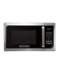 Black & Decker EM925AJK-P1 0.9 Cu Ft Pull Handle Microwave, Stainless Steel