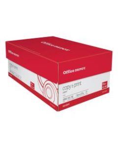 Office Depot Brand Copy And Print Paper, Ledger Size Paper, 92 Brightness, 20 Lb, Ream Of 500 Sheets, Case Of 3 Reams