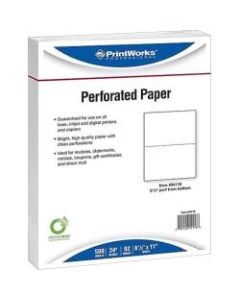 Paris Printworks Professional 3-Part Multipurpose Paper, Letter Size (8-1/2in x 11in), 92 Brightness, 24 Lb, 500 Sheets Per Ream, Case Of 5 Reams