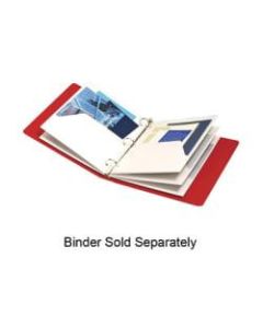 Cardinal Ring Binder Double Pocket Dividers - 5 x Divider(s) - 9.3in Divider Width x 11in Divider Length - Letter - 8 1/2in Width x 11in Length - 3 Hole Punched - White Paper Divider - 5 / Pack