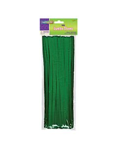 Chenille Kraft Green Jumbo Pipe Cleaners, Pack Of 100