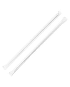 Genuine Joe Jumbo Straight Straws, Box Of 500