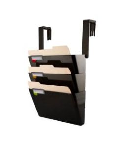 Innovative Storage Designs Hanging Wall File Set Of 3, Letter Size, Black