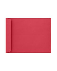 LUX Open-End 9in x 12in Envelopes, Peel & Press Closure, Holiday Red, Pack Of 1,000