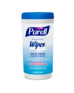 Purell Hand Sanitizing Wipes, Fresh Scent, Pack of 40 Wipes