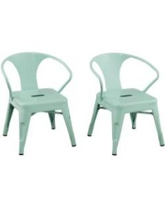 Ace Industrial Kids Activity Chairs, Mint, Set Of 2 Chairs