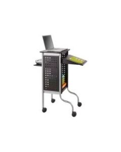 Safco Scoot Presentation Cart - Cart for projector / notebook - steel - black