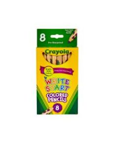 Crayola Write Start Color Pencils, Set Of 8 Colors
