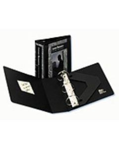 Avery Nonstick Heavy-Duty Ref/Stor View 3-Ring Binder, 1/2in Round Rings, 45% Recycled, Black