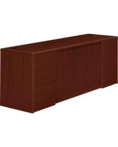 HON10700 Series Laminate Double Full-Pedestal Credenza With Doors, Mahogany