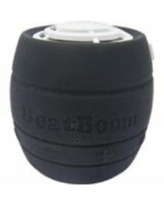 BeatBoom Portable Bluetooth Speaker System - Black, White - Battery Rechargeable - USB