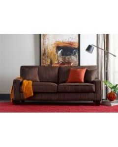 Serta Deep-Seating Palisades Sofa, 78in, Brown/Espresso