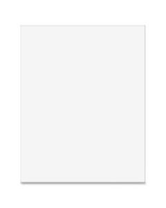 UCreate Plastic Poster Board - Home, Office, School, Art Project - 28in x 22in0.20in - 25 / Pack - White - Plastic