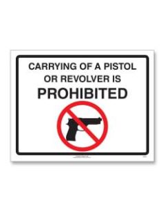 ComplyRight State Weapons Law 1-Year Poster Service, English, Mississippi, 8 1/2in x 11in