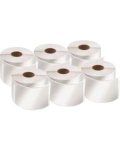 Dymo LabelWriter Labels - 2 1/8in Height x 4in Width - Rectangle - White - 1320 / Pack