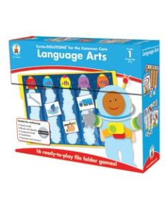 Carson-Dellosa Education Language Arts File Folder Games, Grade 1