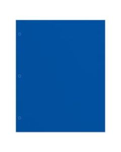 Office Depot Brand 2-Pocket Paper Folder, Letter Size, Blue