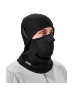 Ergodyne N-Ferno 6827 2-Piece Balaclava Face Masks, One Size, Black, Pack Of 12 Masks