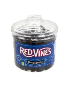 Red Vines Black Licorice Twists, 4-Lb Jar