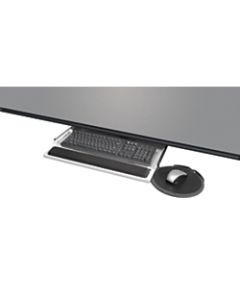 KellyREST Underdesk Keyboard/Mouse Platform, Gray/Black