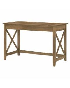 Bush Furniture Key West 48inW Writing Desk, Reclaimed Pine, Standard Delivery